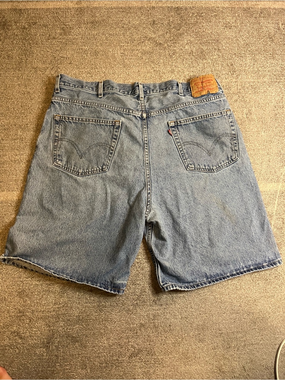 Levi's 550 men’s jorts size 42 Dadcore distressed great fade to them Y2K VTG